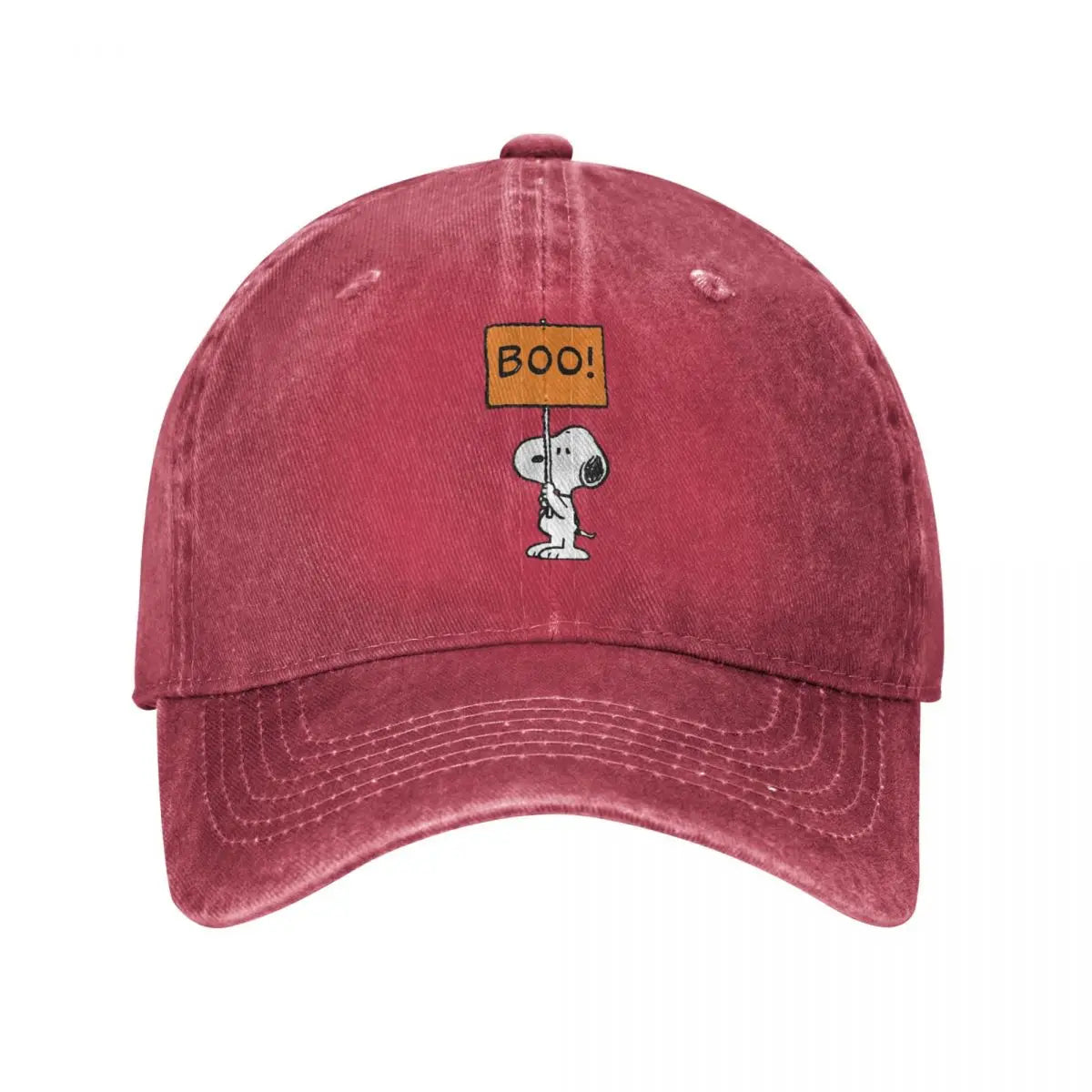 Vintage Peanuts Distressed Denim Baseball Snoopy Hat