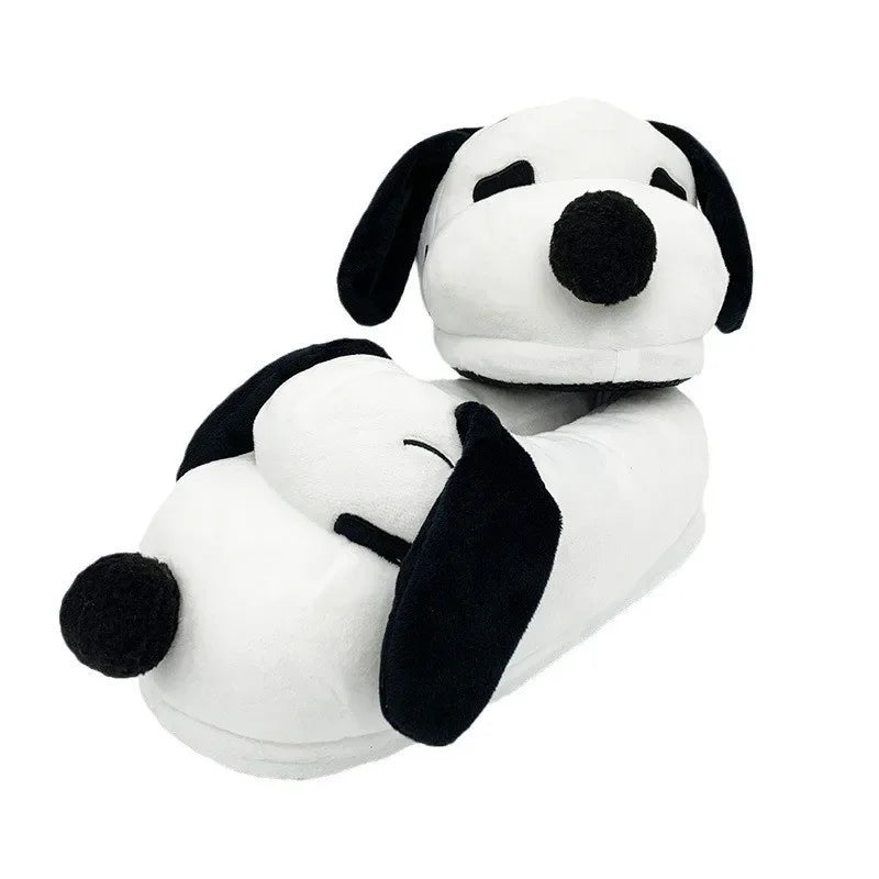 Cotton Slippers Plush Indoor Snoopy Shoes
