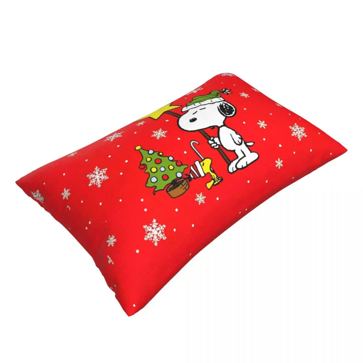 Cute Pillowcase 18in Square Red Snoopy Pillow