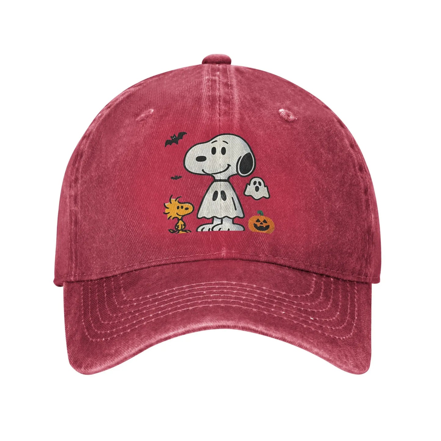 Halloween Pumpkin Baseball Cap Trucker Snoopy Hat