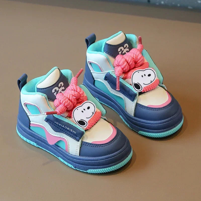 Kids Unisex Sports Shoes Slip On Sneakers Snoopy Shoes