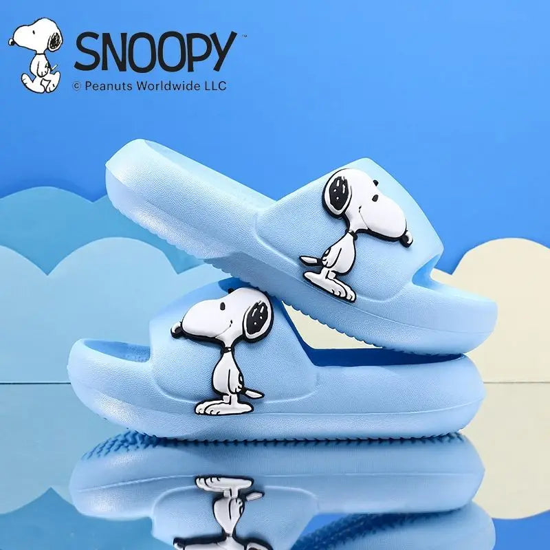 Snoopy cute creative cartoon pattern children's simple and fashionable soft-soled wear-resistant lightweight non-slip sandals