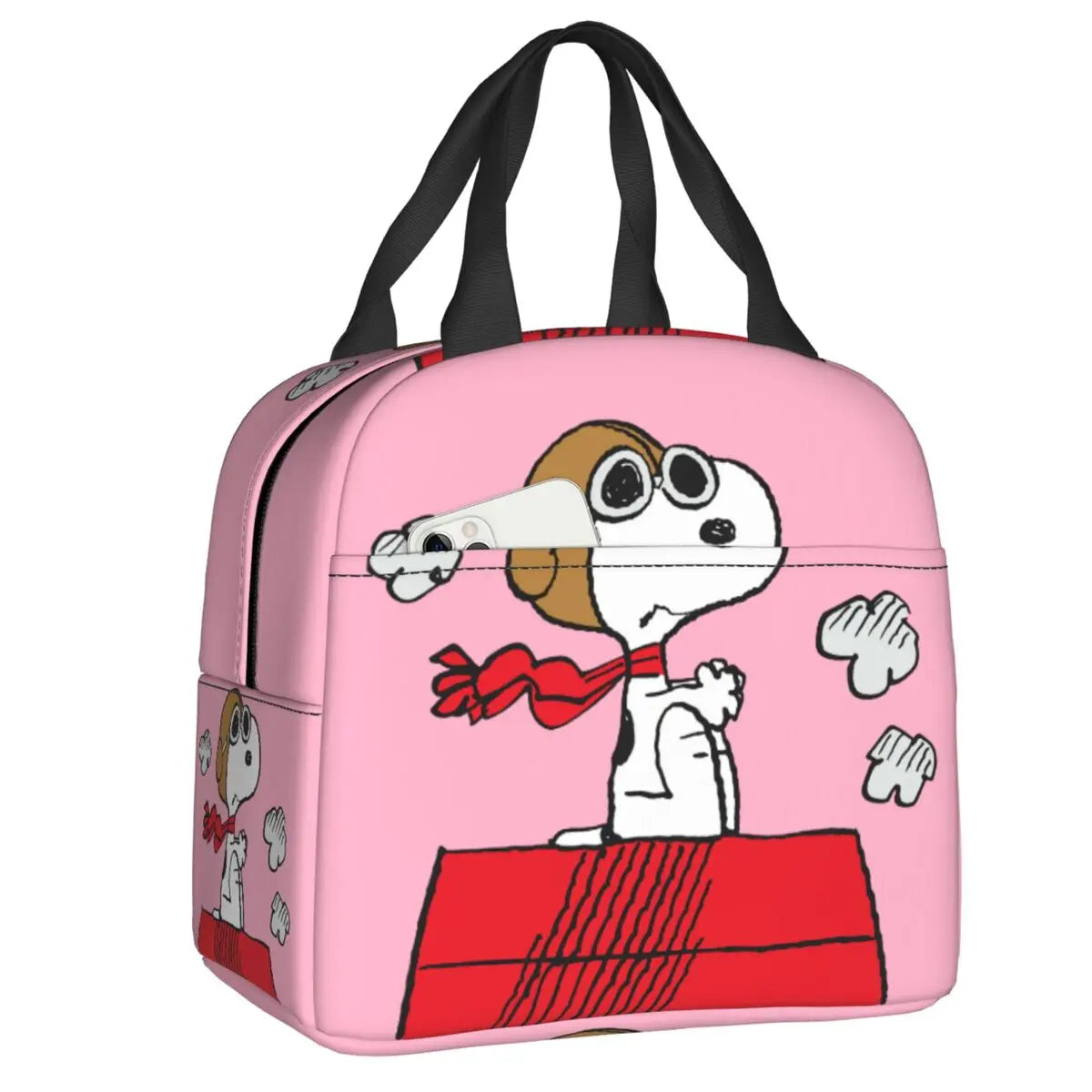 Snoopy Backpack Halloween Insulated Lunch Bag 22x20x13cm