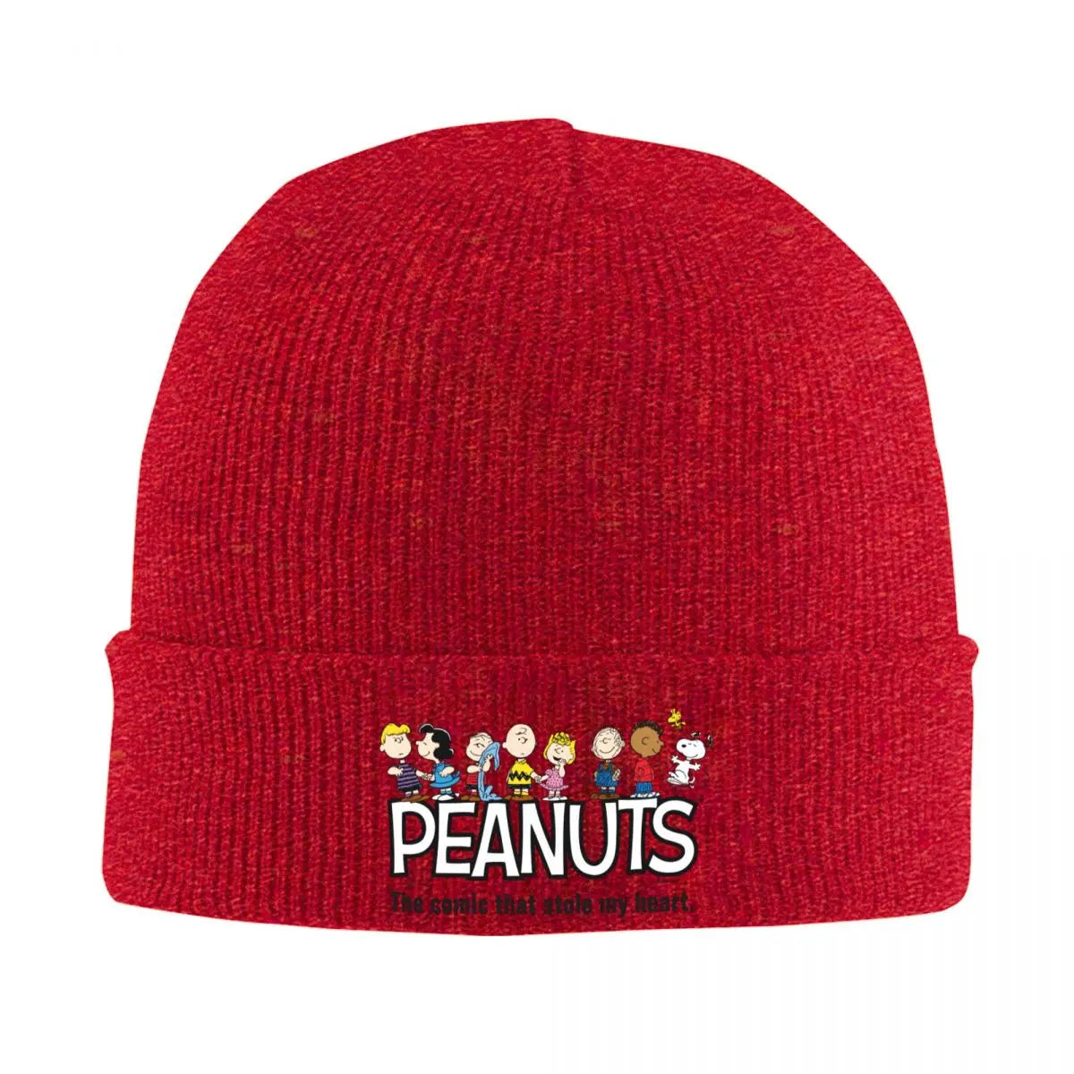 Peanuts Winter Knit Beanie Cotton Snoopy Hat