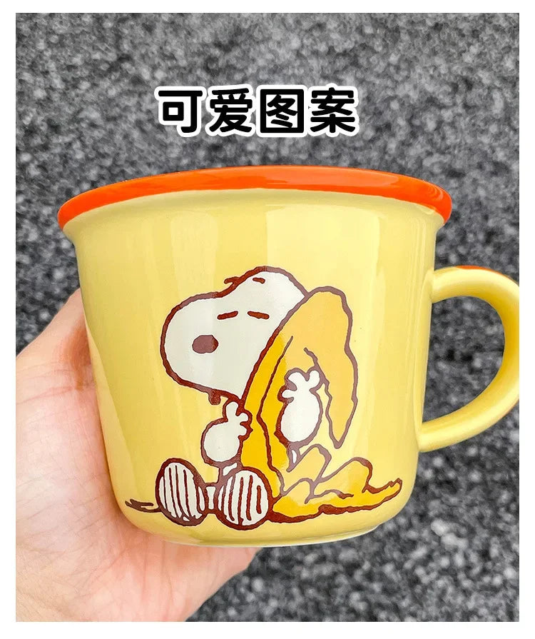 Couple Coffee Mugs Snoopy Cup