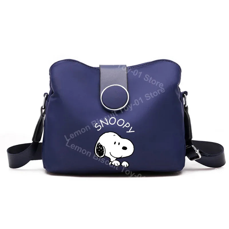 Snoopy Backpack Crossbody Nylon Shoulder Bag Licensed