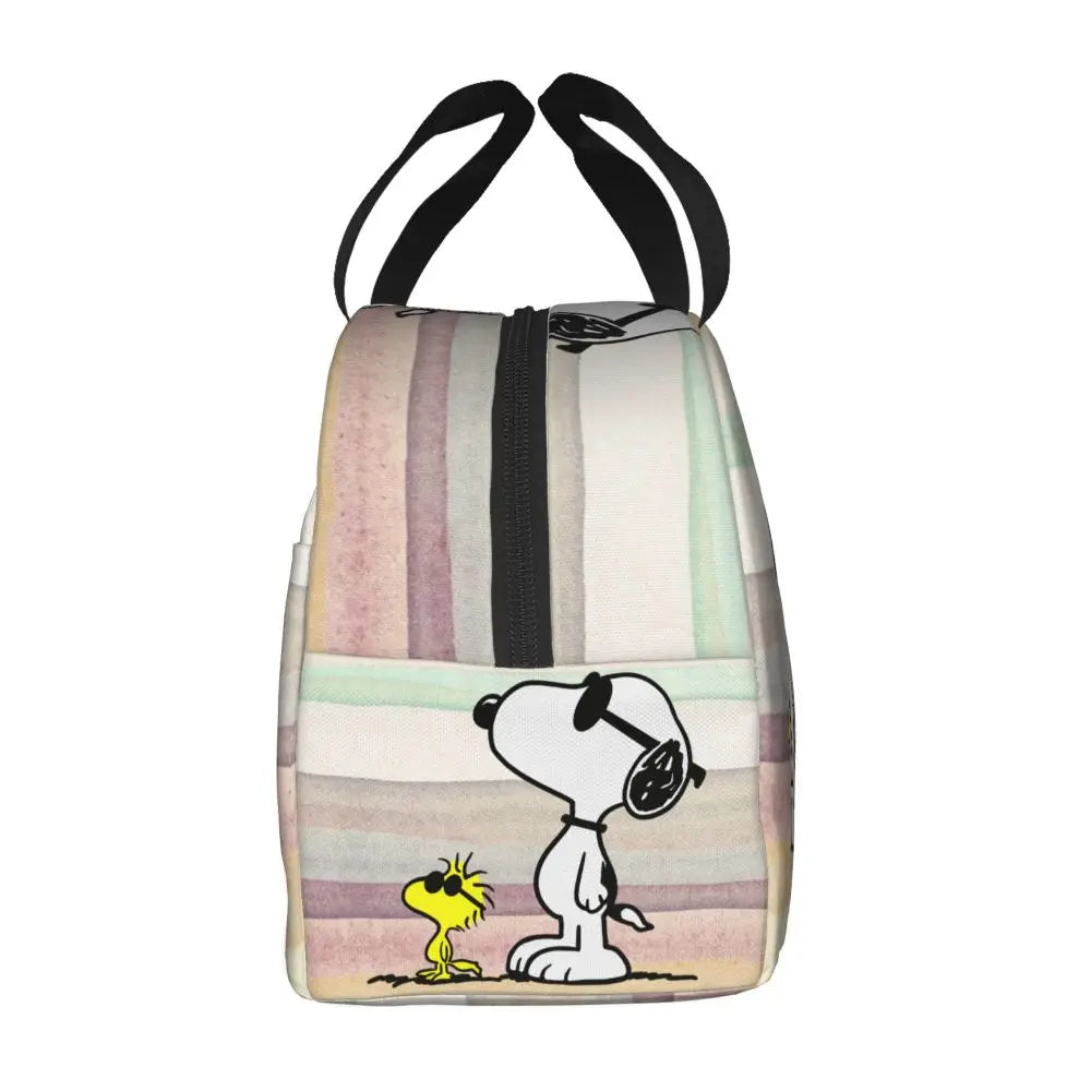 Snoopy Backpack Halloween Insulated Lunch Bag 22x20x13cm