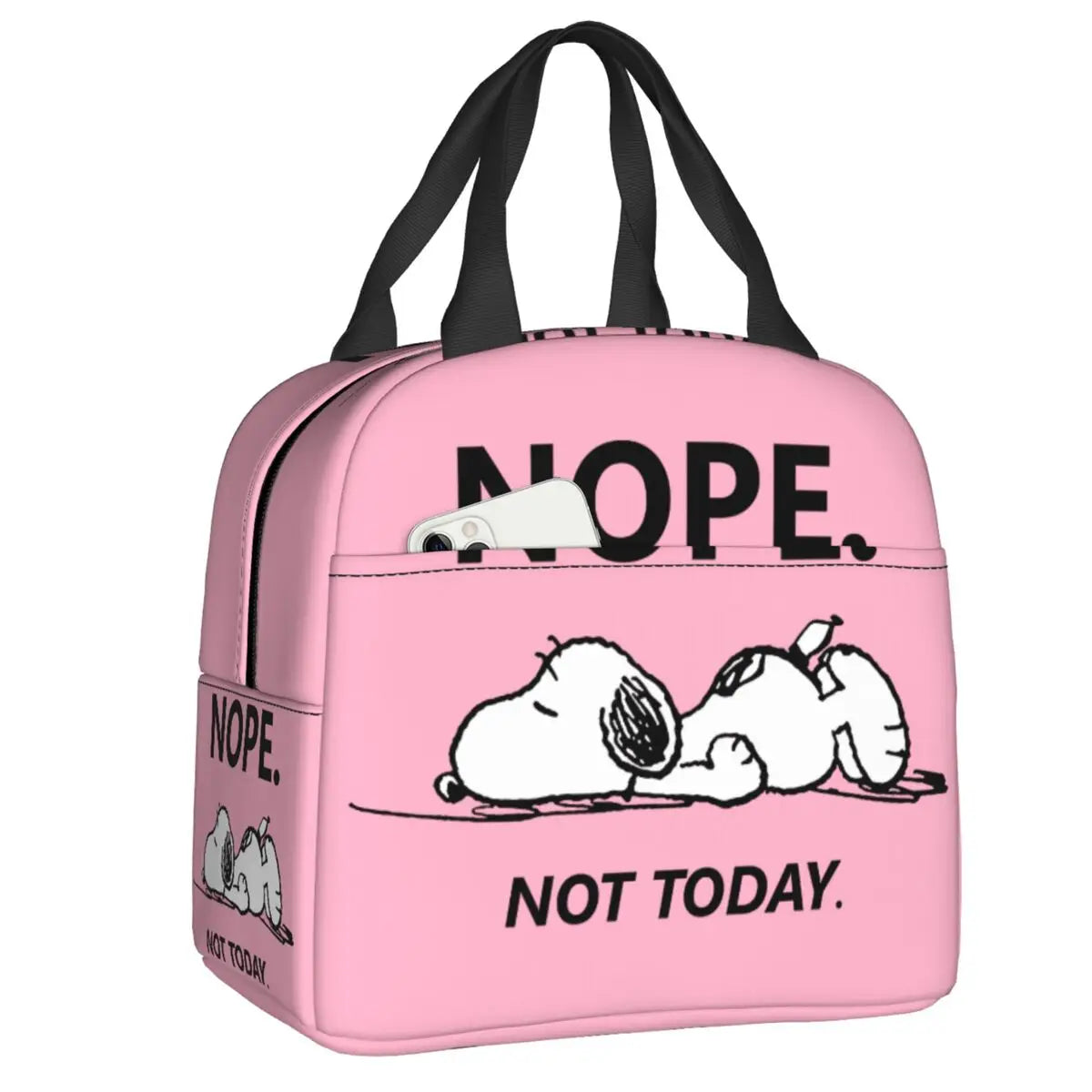Snoopy Backpack Halloween Insulated Lunch Bag 22x20x13cm