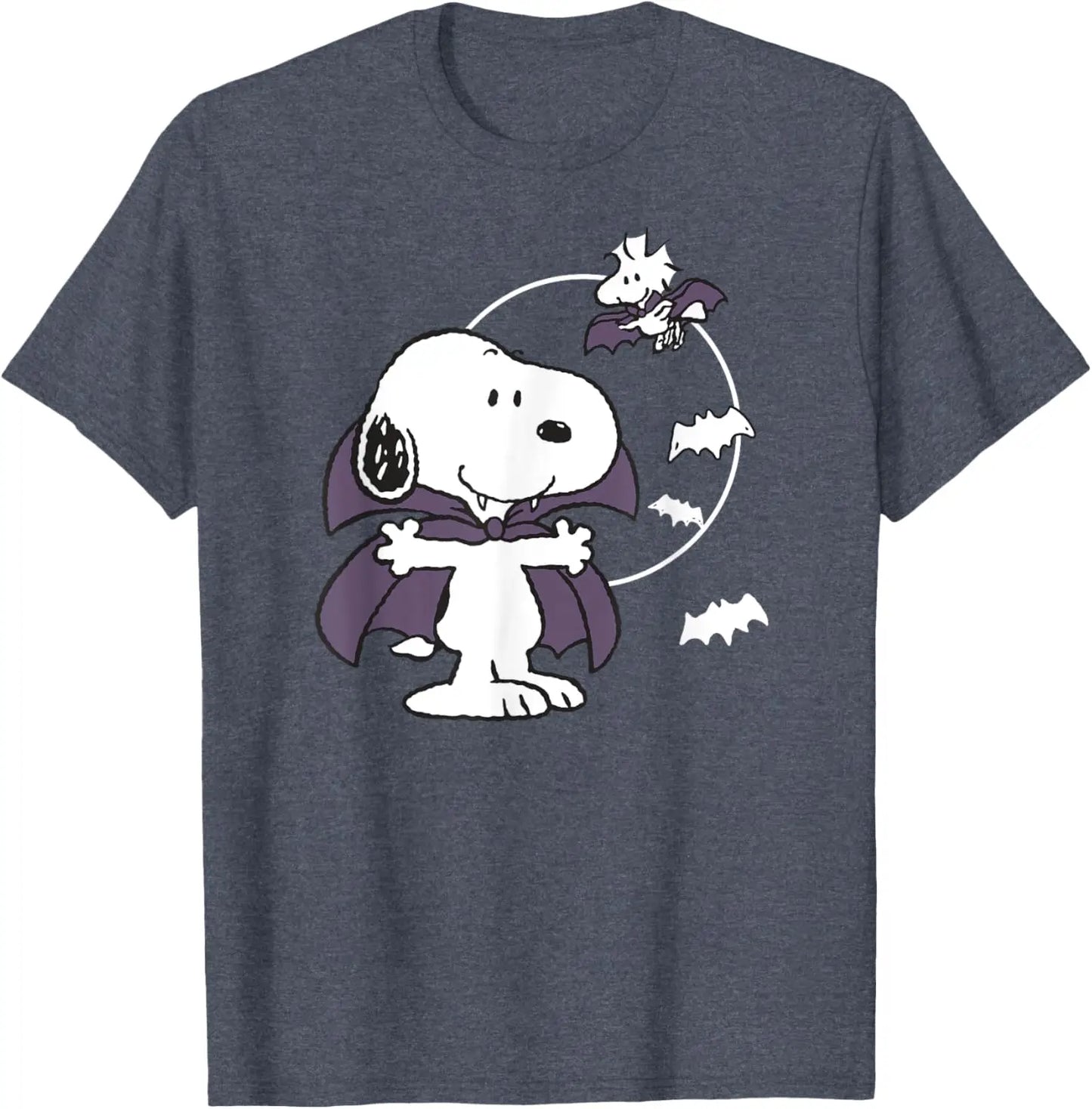 Halloween Vampire Tee Cotton Snoopy Shirt