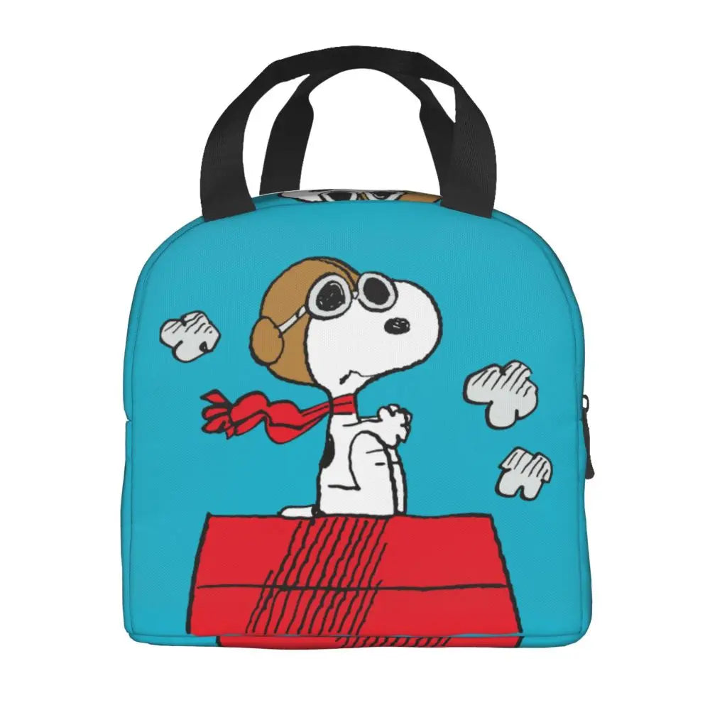 Snoopy Backpack Halloween Insulated Lunch Bag 22x20x13cm