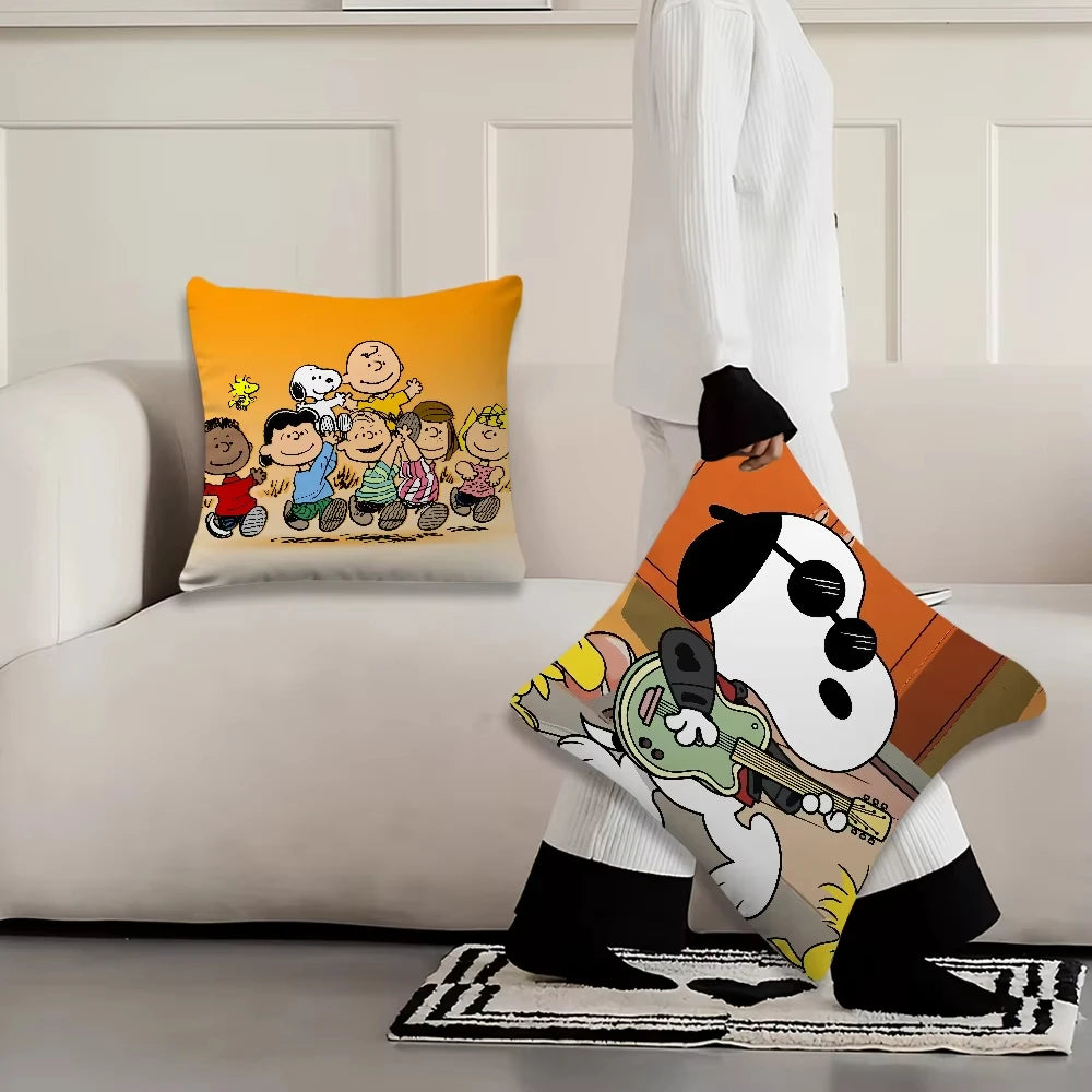 Pillow Covers DoubleSided Snoopy Pillow