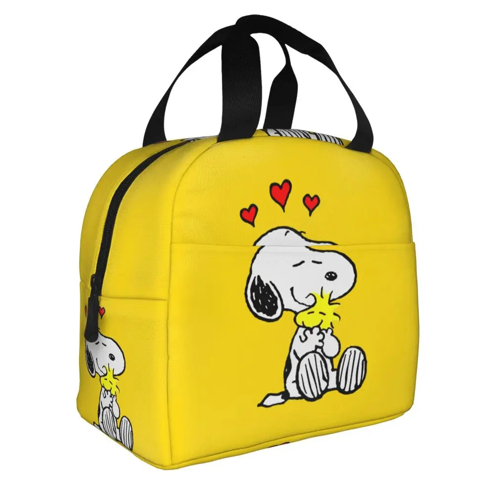 Snoopy Backpack Halloween Insulated Lunch Bag 22x20x13cm