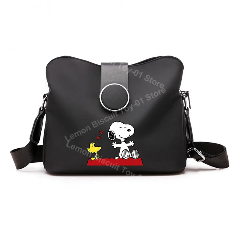 Snoopy Backpack Crossbody Nylon Shoulder Bag Licensed