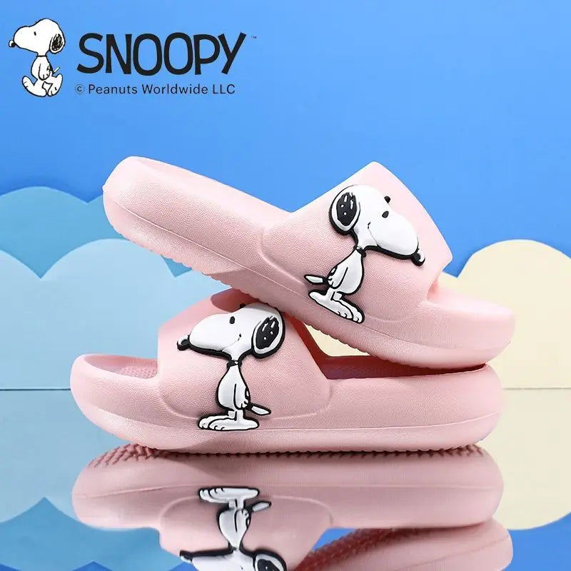 Snoopy Cartoon Slippers Lightweight Anti Slip Snoopy Shoes