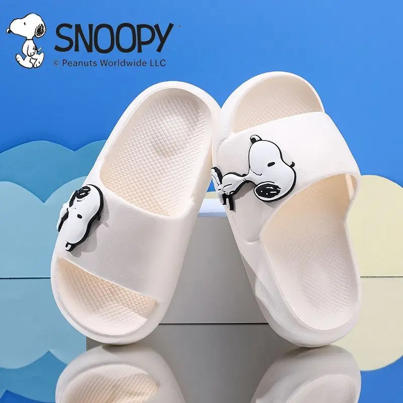 Snoopy Cartoon Slippers Lightweight Anti Slip Snoopy Shoes
