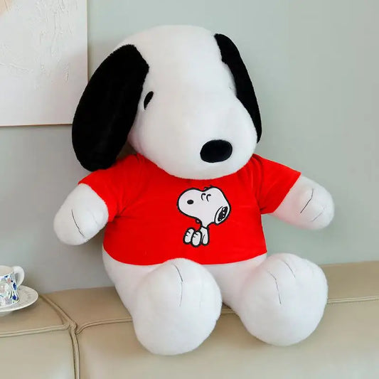 Red Hoodie Snoopy Plush Stuffed Toy