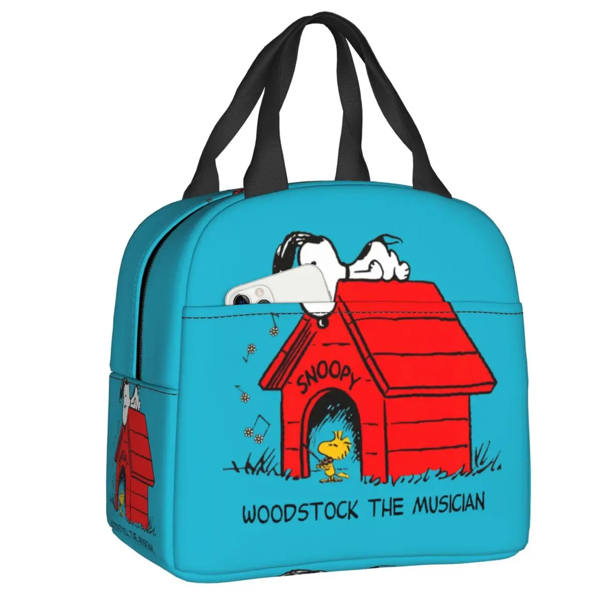 Snoopy Backpack Halloween Insulated Lunch Bag 22x20x13cm