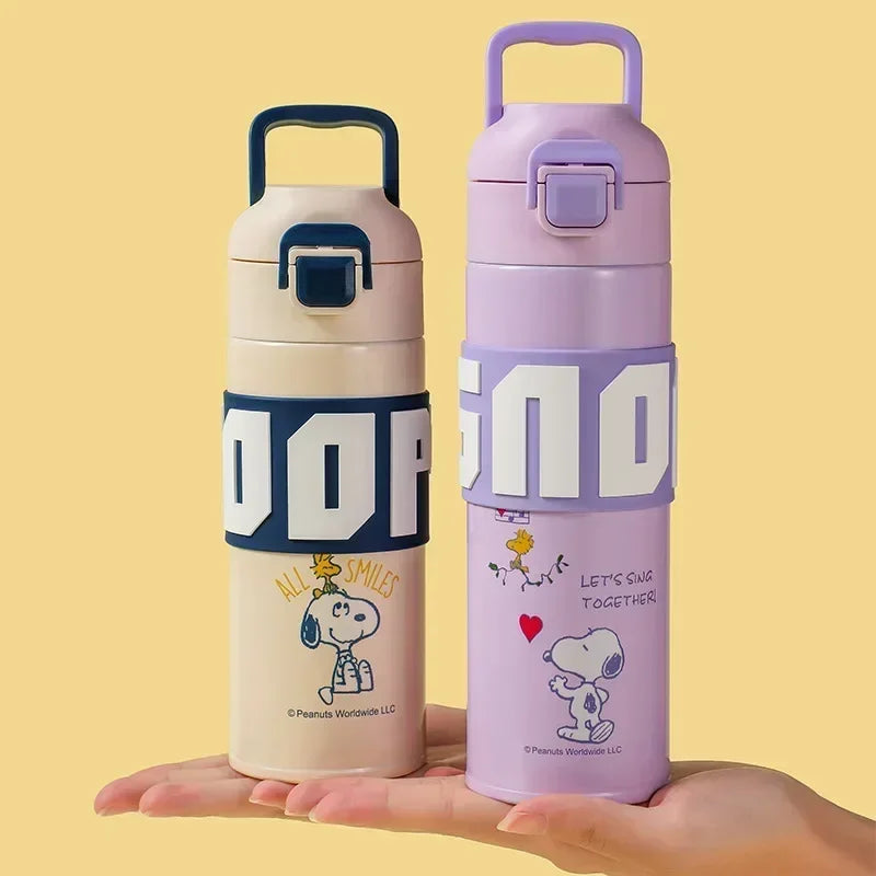 Vacuum Flask 316 Stainless Thermos Snoopy Cup