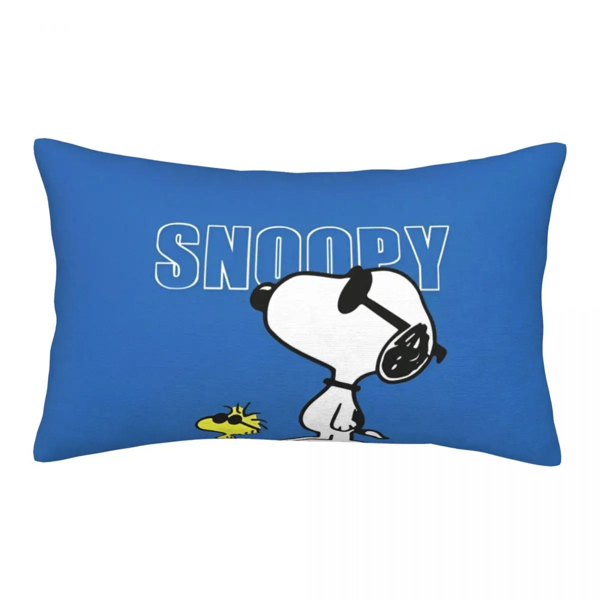 Cute Pillowcase 18in Square Red Snoopy Pillow