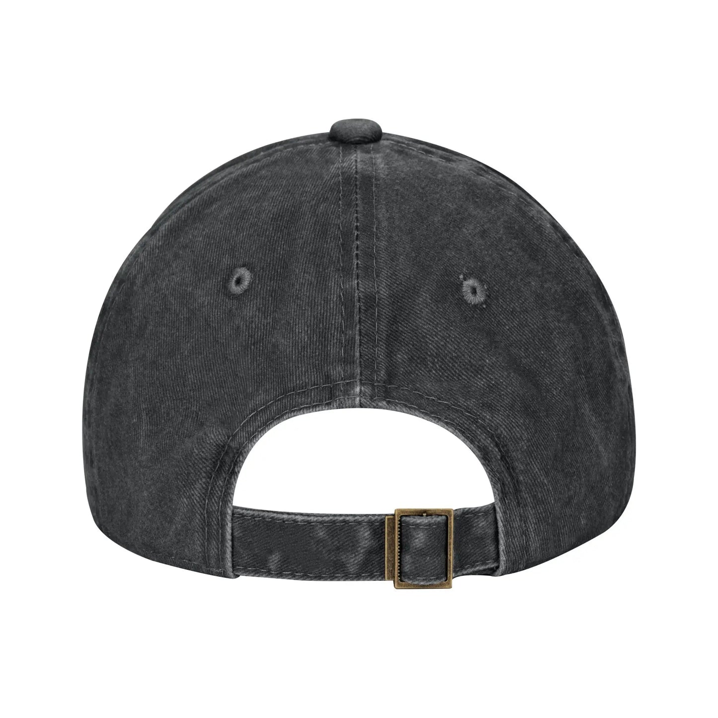 Black Halloween Pumpkin Washed Snoopy Hat
