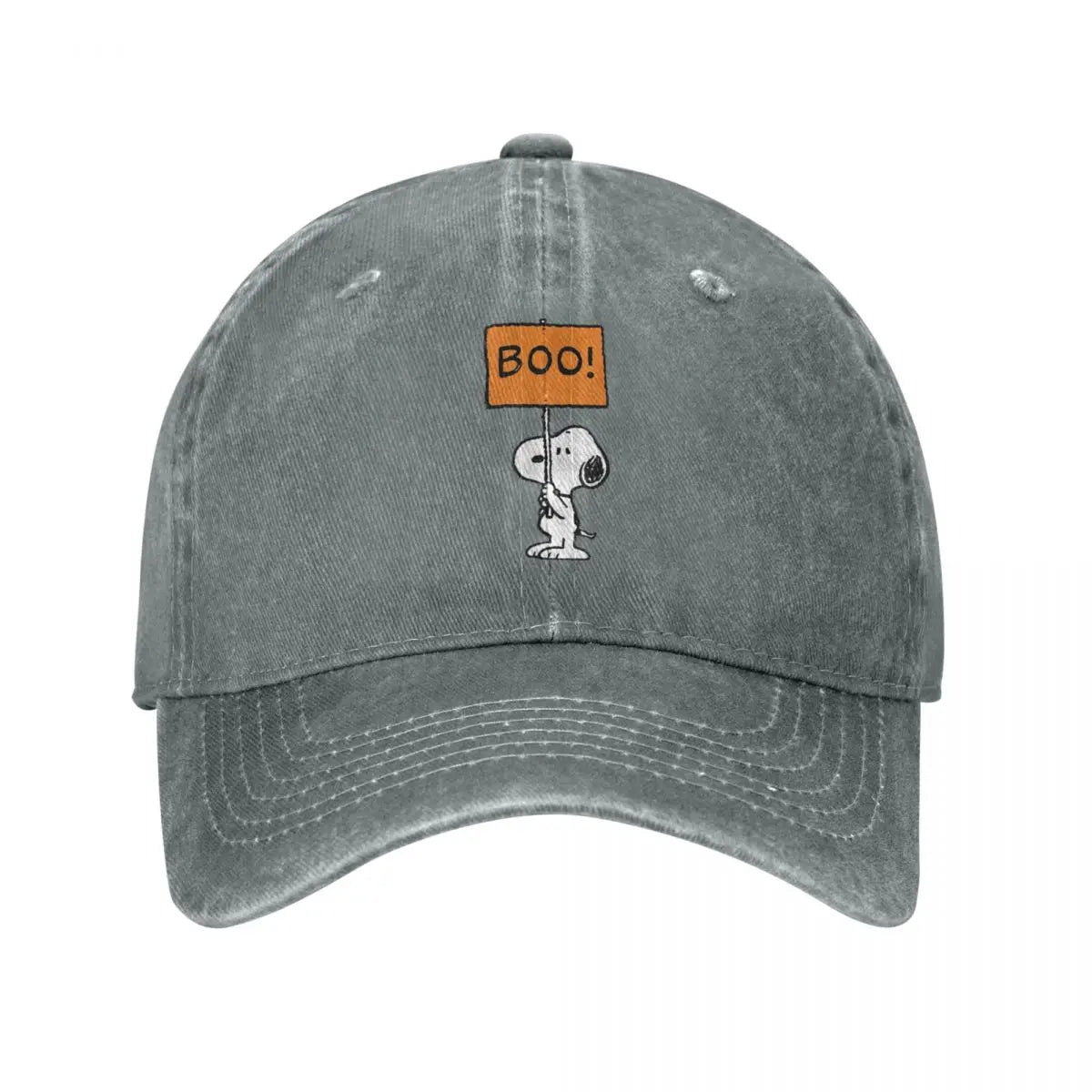 Vintage Peanuts Distressed Denim Baseball Snoopy Hat