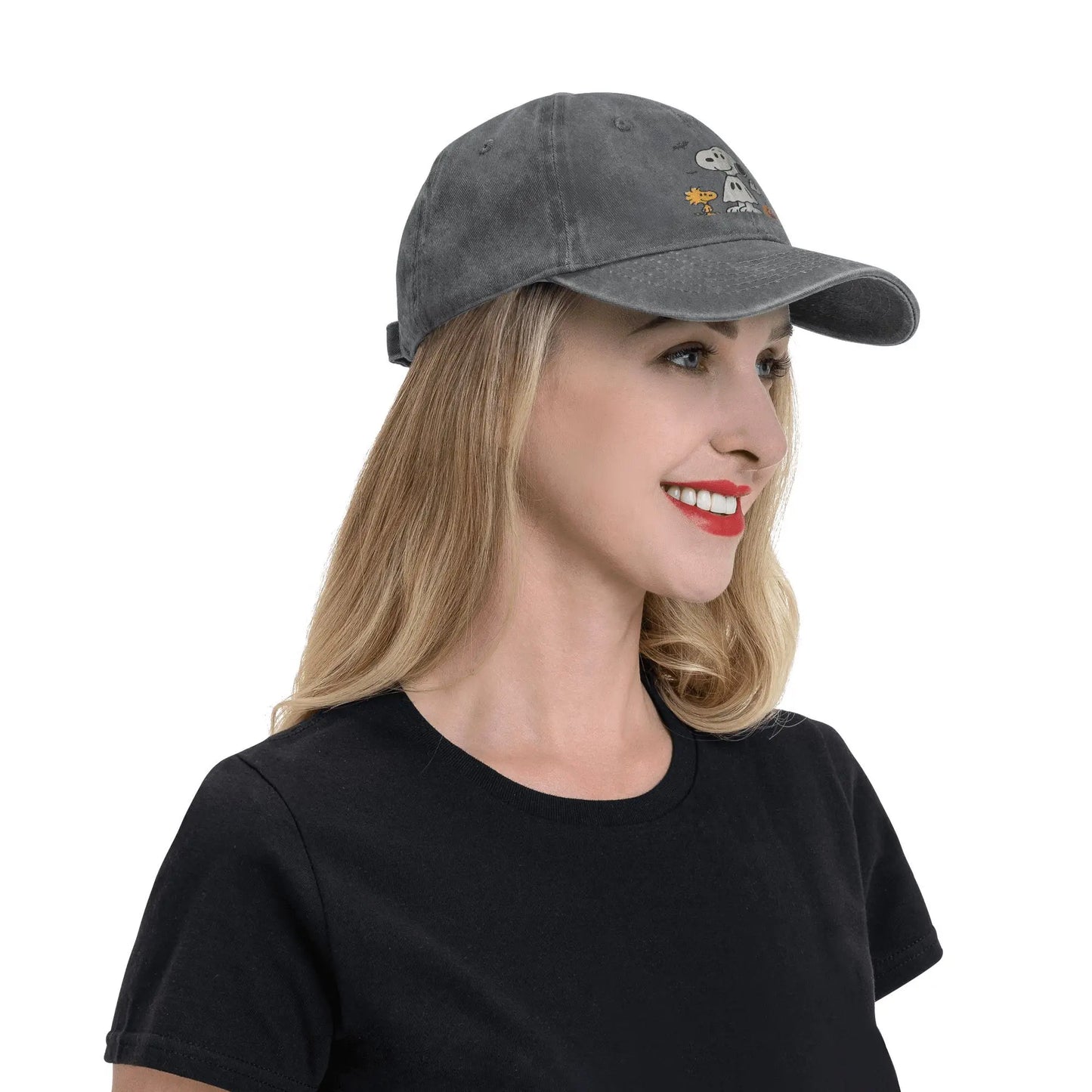Halloween Pumpkin Baseball Cap Trucker Snoopy Hat