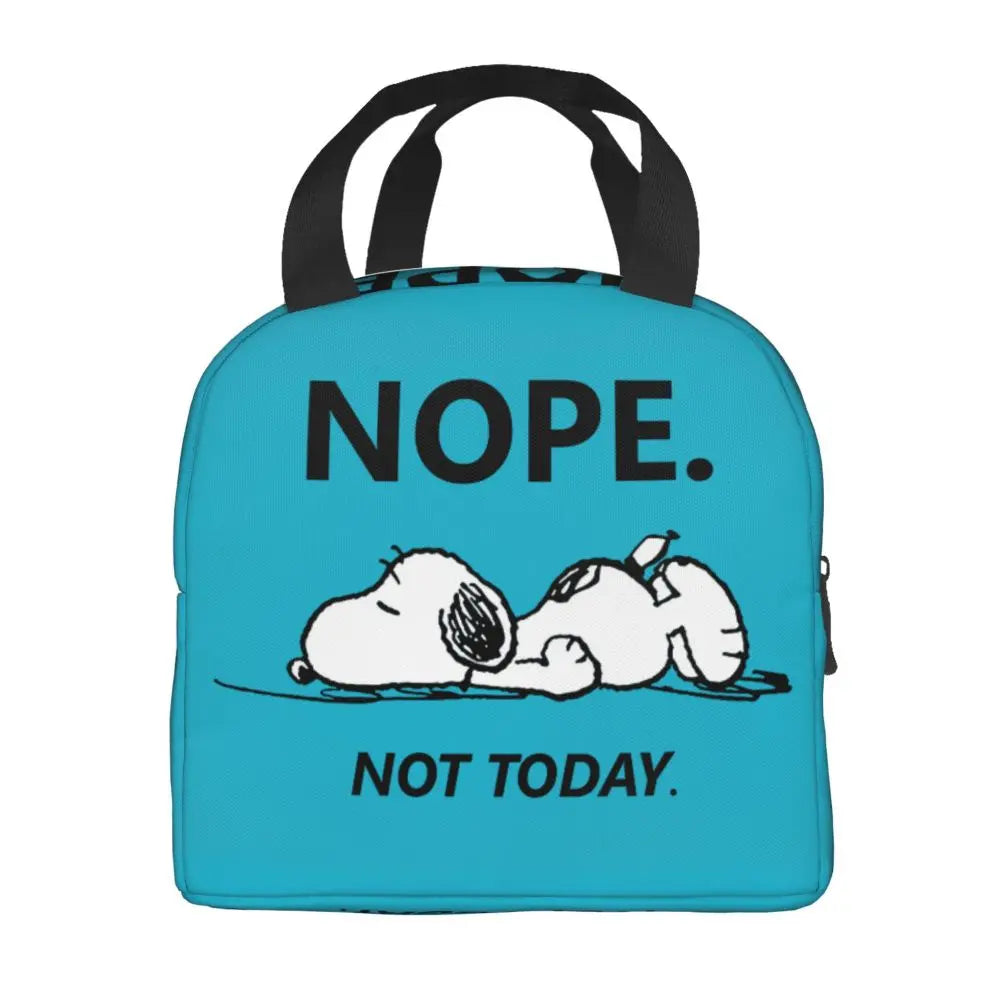 Snoopy Backpack Halloween Insulated Lunch Bag 22x20x13cm