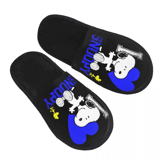 Plush Slippers Memory Foam EVA Anti Skid Snoopy Slippers