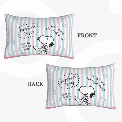 Cute Pillowcase 18in Square Red Snoopy Pillow