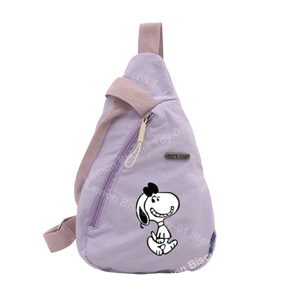 Snoopy Backpack Chest Bag Unisex Crossbody Phone Pouch