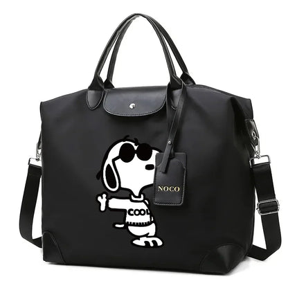 Snoopy Backpack Large Anime Travel Bag For Women 41x16x33cm