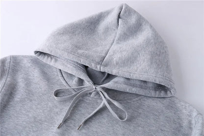 Unisex Fleece Hooded Sweatshirt Pullover Snoopy Hoodie