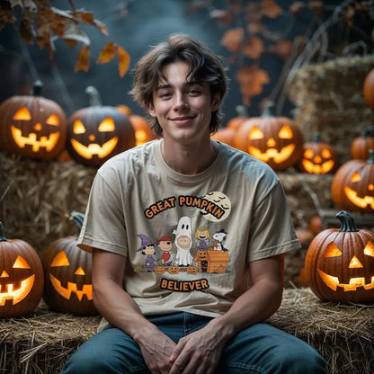 Great Pumpkin Believer Halloween T Shirt Snoopy Shirt