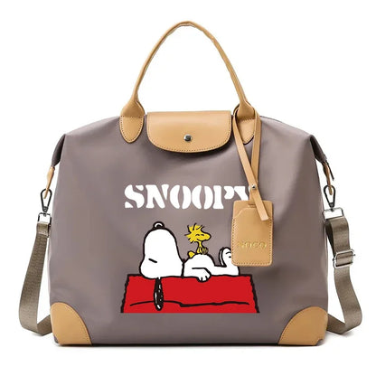 Snoopy Backpack Large Anime Travel Bag For Women 41x16x33cm