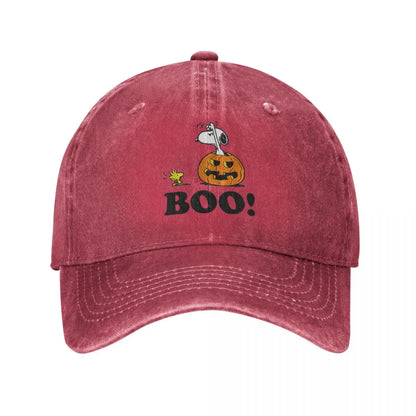 Peanuts Halloween Boo Baseball Snoopy Hat