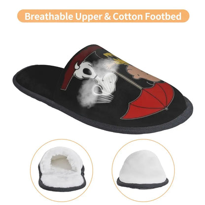 Memory Foam Women Slippers Four Leaf Clover Snoopy Slippers