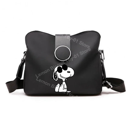 Snoopy Backpack Crossbody Nylon Shoulder Bag Licensed