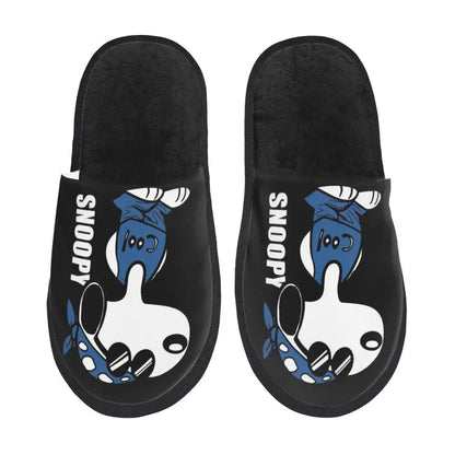 Memory Foam Women Slippers Four Leaf Clover Snoopy Slippers