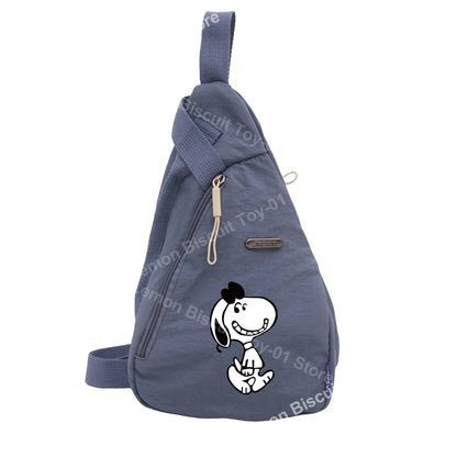 Snoopy Backpack Chest Bag Unisex Crossbody Phone Pouch