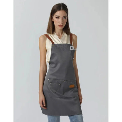 Snoopys Kitchen Apron Waterproof Ladies Men Home Apron Wipeable Oil Resistant Baking Barbecue Restaurant Cafe Aprons Kawaii Gift