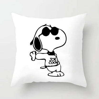 Christmas Theme Pillowcase 45x45cm Snoopy Pillow