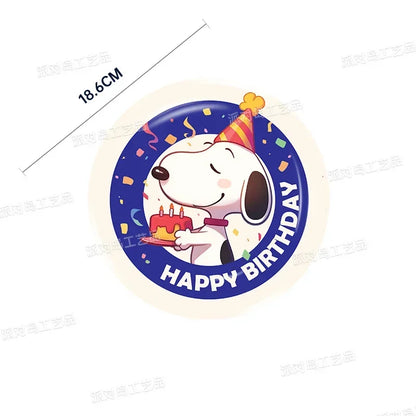 Party Themed Disposable Plates and Cups Snoopy Cup