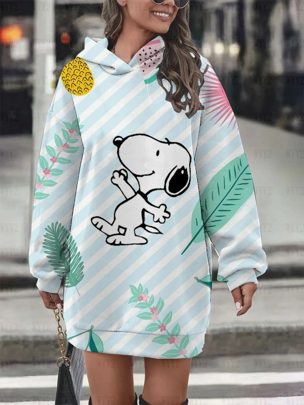 Loose Casual Snoopy Hoodie