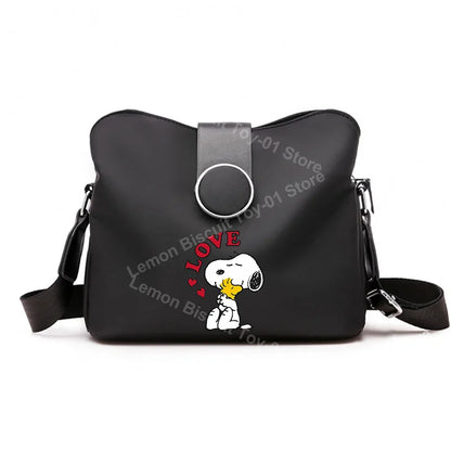 Snoopy Backpack Crossbody Nylon Shoulder Bag Licensed
