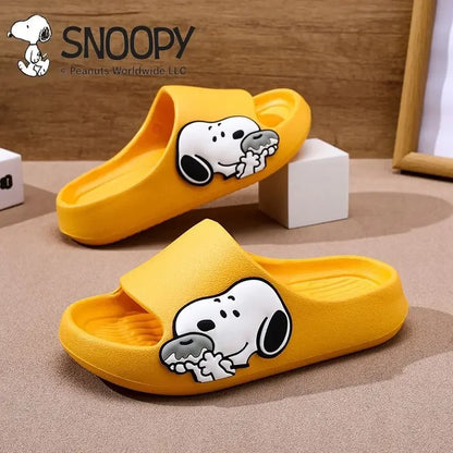 MINISO Snoopy Non Slip Indoor Slippers Snoopy Slippers