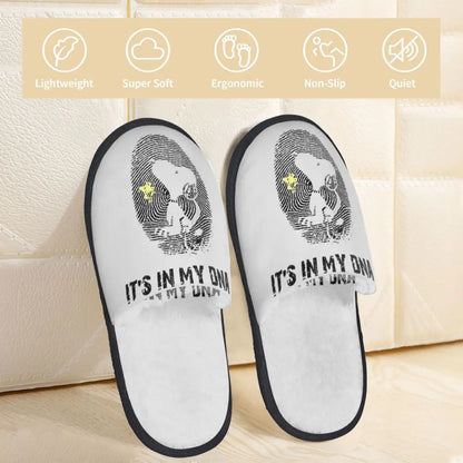 Memory Foam Women Slippers Four Leaf Clover Snoopy Slippers