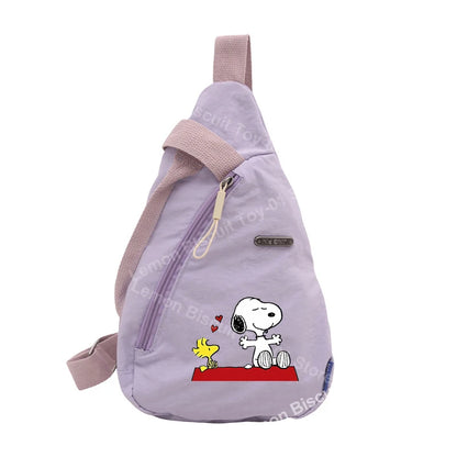 Snoopy Backpack Chest Bag Unisex Crossbody Phone Pouch