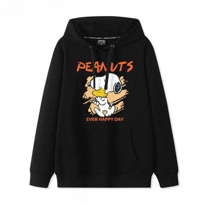 Velvet Hooded Sweatshirt Snoopy Stuffed Sweatshirt