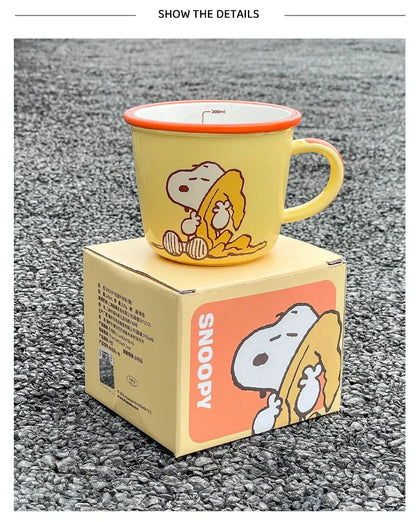 Couple Coffee Mugs Snoopy Cup