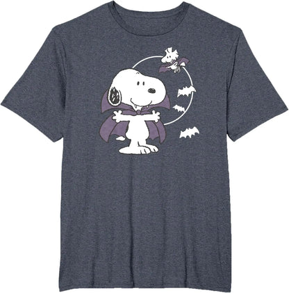 Halloween Vampire Tee Cotton Snoopy Shirt